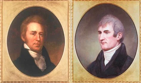 Portraits of Meriwether Lewis and William Clark